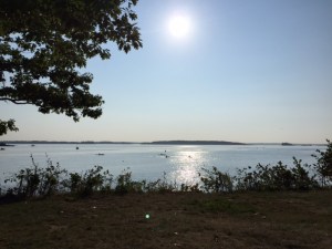 View from my campsite @ Winslow Park