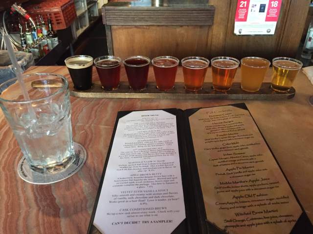 Sampler at Martha's Exchange